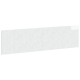 Wall-Mounted Headboard DELFT High Gloss White Engineered Wood 897149