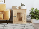 Dog Crate Furniture Sonoma Oak 45x62x59 cm Engineered Wood 838311