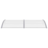 Door Canopy Grey 200x100 cm PC 45630