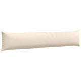 Sofa Pillows 2 pcs Beige 200 x 40 cm Fabric 42013902