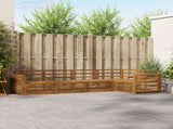 Outdoor Sofa Set 5 pcs Natural 3373464
