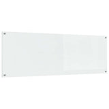 Kitchen Backsplash 2 pcs Transparent 120 x 40 cm Tempered Glass 3415491