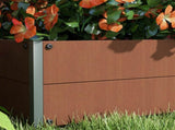 Raised Bed for Garden, Planter with Trellis for Climbing Plants, Vines, Planter Box with Drainage T3398P320104