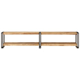 TV Cabinet 200x30x40 cm Solid Wood Mango 356180
