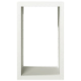 Firewood Rack White 60x40x100 cm Steel 850990