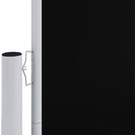 Retractable Side Awning Black 200x1200 cm 318078