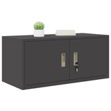 Storage Cabinet Black 90 x 40 x 40 cm Steel 891628