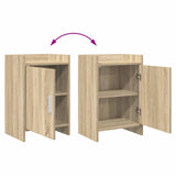 Bedside Tables 2 pcs Sonoma Oak 40 x 30 x 60 cm Engineered Wood 8011016