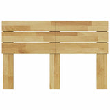 Headboard 120 cm Solid Wood Oak 851977