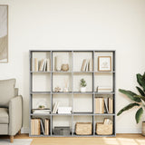 Book Cabinet Grey Sonoma 137.5x29x137.5 cm Engineered Wood 3310294