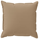 Cushion Cover 6 pcs HOUTEN Taupe 80 x 80 cm Polyester 921738