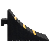 Wheel Chocks 2 pcs 29x16x19 cm Rubber 150991