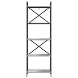 Bookshelf Grey Sonoma 56 x 34 x 171 cm Engineered Wood 883865