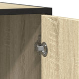 Sideboard Sonoma Oak 134x35x76 cm Engineered Wood 3300816