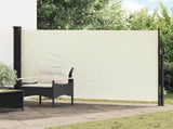 Retractable Side Awning Cream 300 x 170 cm Polyester 42035424