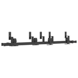 Sliding Door Hardware Kit 152,5 cm Steel Black 3295731