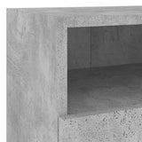 5 Piece TV Wall Units Concrete Grey Engineered Wood 3216514