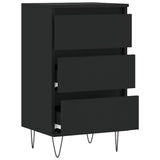 Sideboard Black 40x35x70 cm Engineered Wood 831093