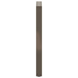 Console Table Legs U-Shaped 2 pcs Natural Steel 28x cm Steel 4013171