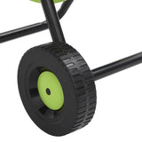 Green Hose Reel Cart with Hose Fitting Set 0.75" 20 m PVC 3281525