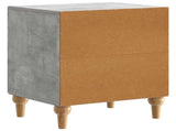 Bedside Cabinet 2 pcs Concrete Grey 43 x 34.5 x 50 cm 894112