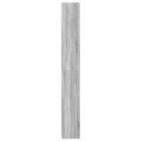 Bookcase Grey Sonoma 40x24x176 cm Engineered Wood 857797