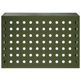 Air Conditioner Cover Olive Green 90 x 40 x 60 cm Steel 8014125