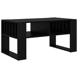 Coffee Table Black Oak 92 x 49.5 x 45 cm Engineered Wood 8000109