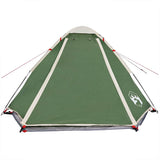 Camping Tent Dome 4-Person Green Waterproof 94769