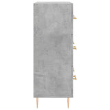 Sideboard Concrete Grey 69.5x34x90 cm Engineered Wood 827840