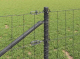 Welded Wire Fence with Spikes 25 x 0.4 m 3350681