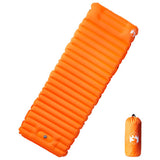 Self Inflating Camping Mattress with Pillow 1-Person Orange 4007119