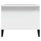 Coffee Table White 90x50x40 cm Engineered Wood 812753