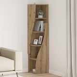 Corner Cabinet 32x32x140cm Engineered Wood Artisan Oak 889884