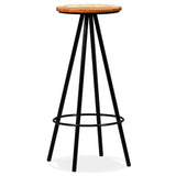 Bar Set 3 Pieces Solid Acacia and Reclaimed Wood 275128