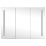 LED Bathroom Mirror Cabinet 89x14x62 cm 325544
