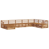 Outdoor Sofa Set 8 pcs Natural 3373954