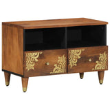 TV Cabinet Honey Brown 70 x 33 x 46 cm Solid Mango Wood 4018737