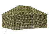 Canopy Tent with 4 Sidewalls 2.9 x 4.3 m Army Camouflage 42036827
