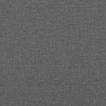 Dining Chairs with Wheel 2 pcs Dark grey 57 x 66 x 94 cm Fabric 42017808
