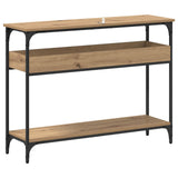Console Table Artisan oak 100 x 29 x 75 cm Engineered wood 883523