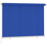 Outdoor Roller Blind 200x140 cm Blue HDPE 312842