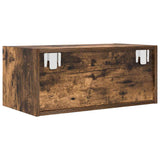 TV Cabinets 2 pcs Smoked Oak 60x31x25.5 cm Engineered Wood 861499