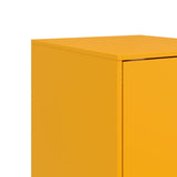Sideboard Mustard Yellow 34.5x39x107 cm Steel 841706