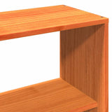 Bed Frame without Mattress Wax Brown 160x200 cm Solid Wood Pine 3323685
