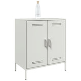 Sideboard White 68x39x79 cm Steel 842981