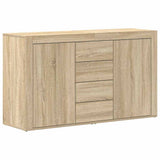 Sideboard Sonoma Oak 120 x 36 x 69 cm Engineered Wood 3333858