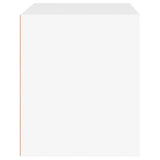 ZNTS Bedside Cabinet White 50x39x47 cm 816704