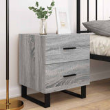 Bedside Cabinets 2 pcs Grey Sonoma 40x35x47.5 cm Engineered Wood 827369