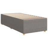 Bed Frame without Mattress Taupe 90x190 cm Single Fabric 3284904